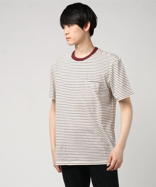 ELEMENT（エレメント）の「半袖Tシャツ ELEMENT AJ021-322（Tシャツ/カットソー・メンズ・ブルー/ナチュラル・M/L/XL）」の2枚目の写真