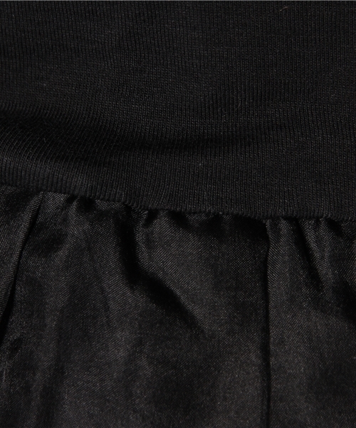 Another Edition（アナザーエディション）の「■AE ORGANDYペプラム T/TOP ◆（Tシャツ/カットソー・レディース・ホワイト/ブラック/ライトグレー・フリー）」の9枚目の写真