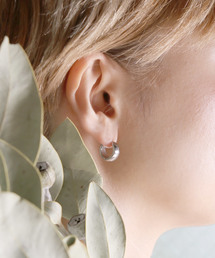 【YArKA/ヤーカ】stainless series wide circle pierce/ステンレス太幅サークルピアス