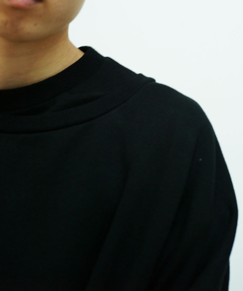 NEONSIGN（ネオンサイン）の「「O EXCLUSIVE ITEM」NEON SIGN Sandwich Sweat（スウェット・メンズ・ブラック/グレー・S/M/L）」の4枚目の写真