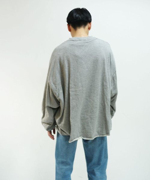 NEONSIGN（ネオンサイン）の「「O EXCLUSIVE ITEM」NEON SIGN Sandwich Sweat（スウェット・メンズ・ブラック/グレー・S/M/L）」の8枚目の写真