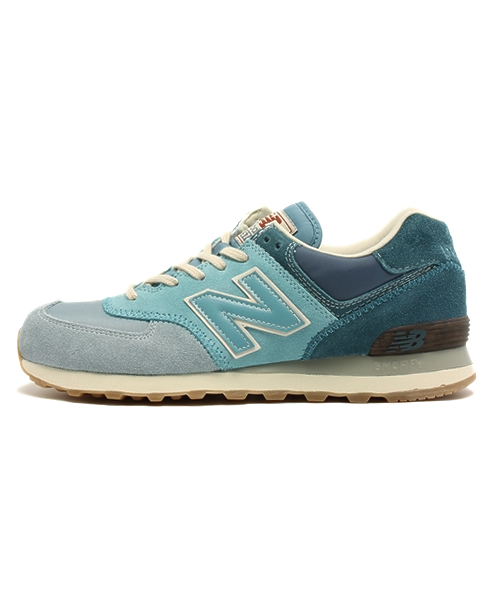 NEW BALANCE（ニューバランス）の「ニューバランス new balance ML574 RMA/RSK（スニーカー・メンズ・ライトブルー/レッド・27.5cm/28cm）」の10枚目の写真