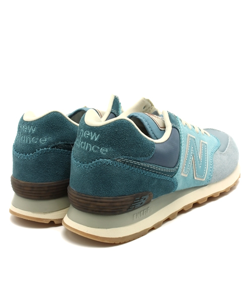 NEW BALANCE（ニューバランス）の「ニューバランス new balance ML574 RMA/RSK（スニーカー・メンズ・ライトブルー/レッド・27.5cm/28cm）」の5枚目の写真