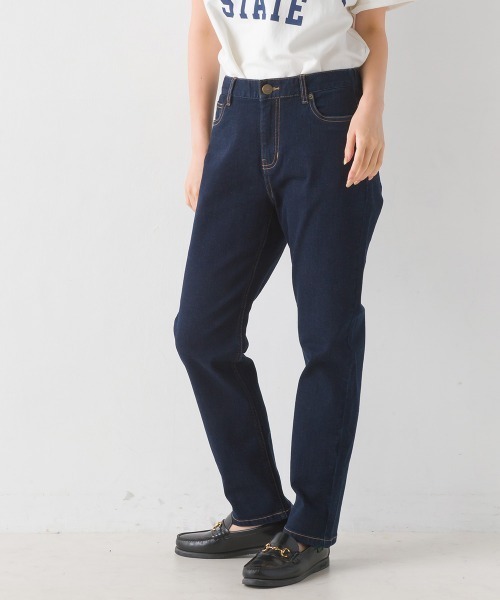 OMNES Another Edition（オムネス アナザーエディション）の「ストレッチツイルテーパードパンツ（その他パンツ・レディース・ホワイト/ブラック/ベージュ/ネイビー/グレー/カーキ/ブルー系その他/ワンウォッシュ/レンガ/ブルー系その他2/チャコールグレー/ホワイト系その他・SMALL/MEDIUM/LARGE/X-LARGE）」の10枚目の写真