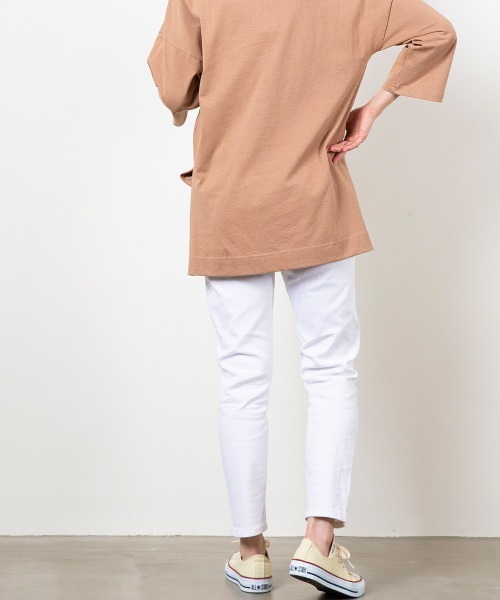 OMNES Another Edition（オムネス アナザーエディション）の「ストレッチツイルテーパードパンツ（その他パンツ・レディース・ホワイト/ブラック/ベージュ/ネイビー/グレー/カーキ/ブルー系その他/ワンウォッシュ/レンガ/ブルー系その他2/チャコールグレー/ホワイト系その他・SMALL/MEDIUM/LARGE/X-LARGE）」の15枚目の写真