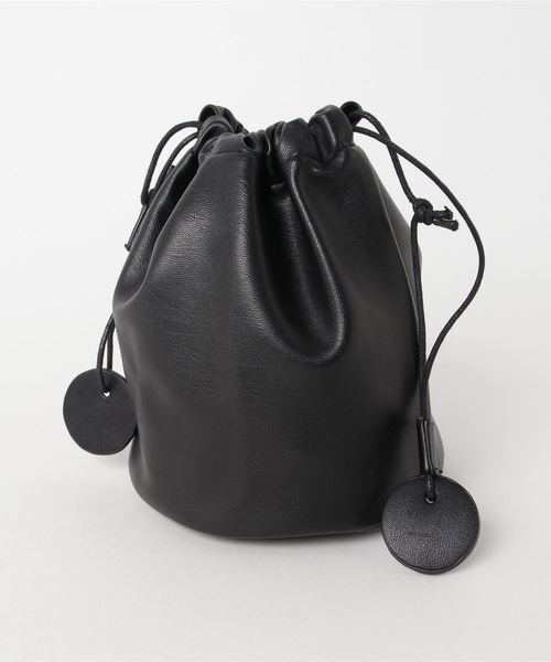 minia（ミニア）の「バケツミニショルダー＜巾着付き＞ ＜ ハンドバッグ･ショルダー ＞（ハンドバッグ・レディース・ホワイト/ブラック/レッド/グリーン・FREE）」の8枚目の写真