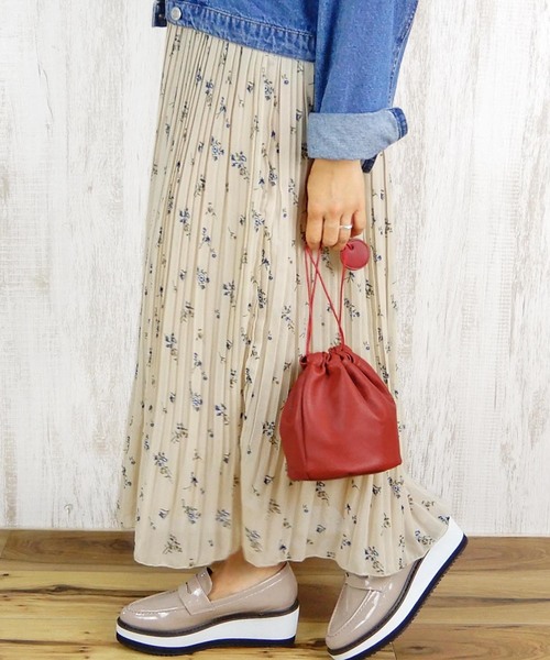minia（ミニア）の「バケツミニショルダー＜巾着付き＞ ＜ ハンドバッグ･ショルダー ＞（ハンドバッグ・レディース・ホワイト/ブラック/レッド/グリーン・FREE）」の17枚目の写真