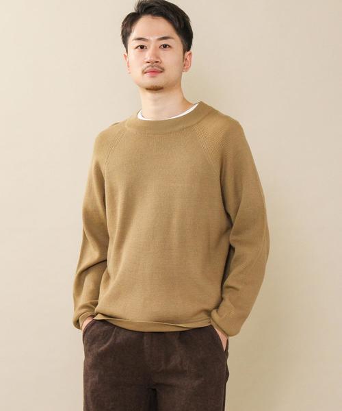 coen（コーエン）の「アクリルウール畦編みクルーネックニット（ニット