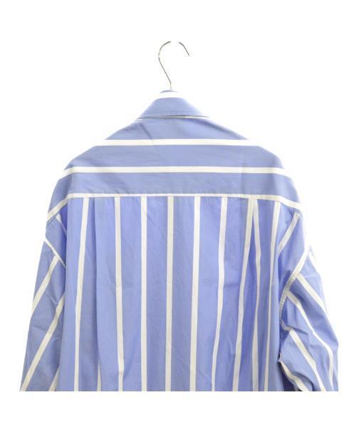 【s 。VETEMENTSヴェトモン オーバーサイズ ストライプ シャツ VETEMENTS ヴェトモン 18SS Oversized Stripe Shirt オーバー