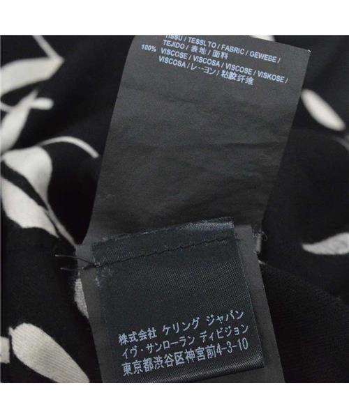 ブランド古着】総音符柄レーヨン長袖シャツ（シャツ/ブラウス