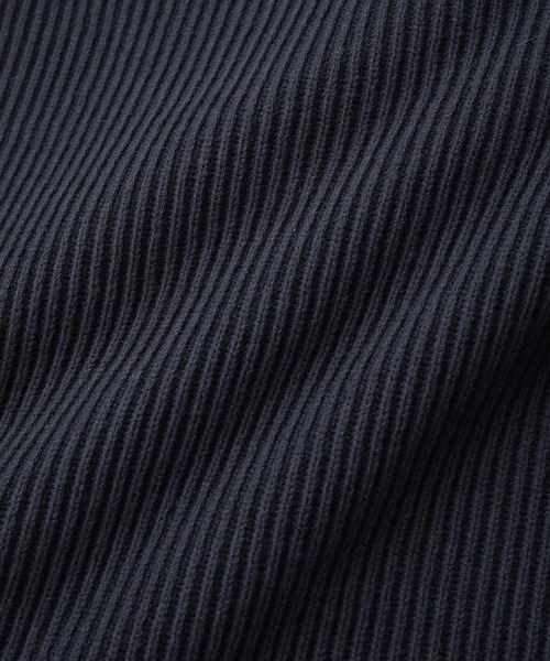 ADAM ET ROPE'（アダムエロペ）の「コットンアクリルルーズスリットプルオーバー（ニット/セーター・レディース・ホワイト/ネイビー・FREE）」の13枚目の写真