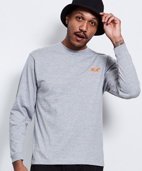 ROTAR（ローター）の「R.t.1P LS Tee ヘビーオンス（Tシャツ/カットソー・メンズ・ホワイト/ブラック/ネイビー/ヘザーグレー・SMALL/MEDIUM/LARGE/X-LARGE）」の3枚目の写真