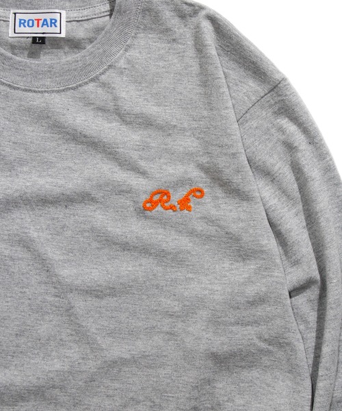 ROTAR（ローター）の「R.t.1P LS Tee ヘビーオンス（Tシャツ/カットソー・メンズ・ホワイト/ブラック/ネイビー/ヘザーグレー・SMALL/MEDIUM/LARGE/X-LARGE）」の10枚目の写真