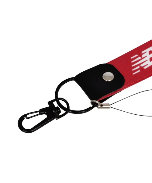 【バラ売り⭕️、匿名配送】勝負服ストラップ new balance ショートストラップ フライングロゴ スマホアクセサリー