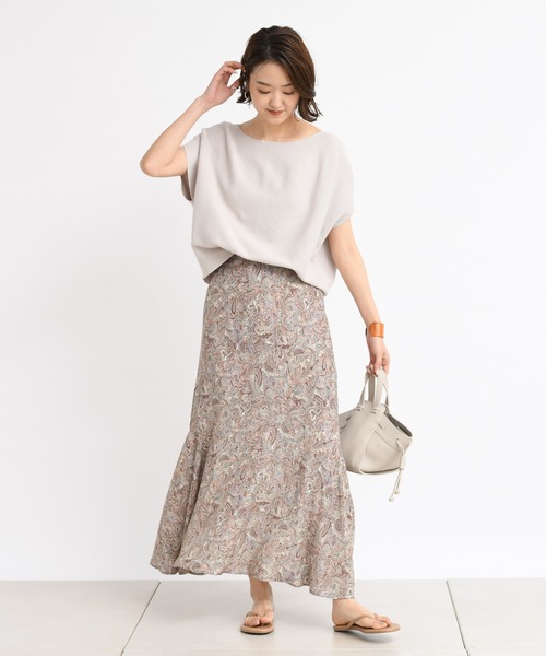 DouDou（ドゥドゥ）の「ガーターフレンチ（ニット/セーター・レディース・ブラック/ベージュ/オフホワイト/イエロー・FREE）」の18枚目の写真