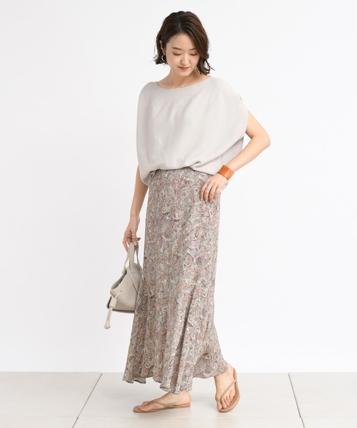 DouDou（ドゥドゥ）の「ガーターフレンチ（ニット/セーター・レディース・ブラック/ベージュ/オフホワイト/イエロー・FREE）」の13枚目の写真