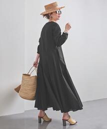 UNITED ARROWS | UWCS ボリュームスリーブ Vネック ワンピース◆(ワンピース)