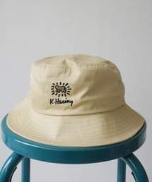Keith Haring（キース・ヘリング）の「【 Keith Haring / キースヘリング 】  アート ロゴ プリント バケット ハット（ハット）」