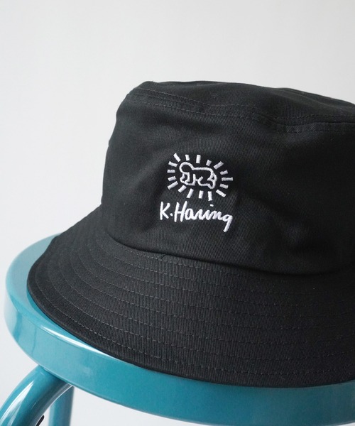 キーズ KEYS 帽子 バケットハット ハット HAT ペイズリー 無地