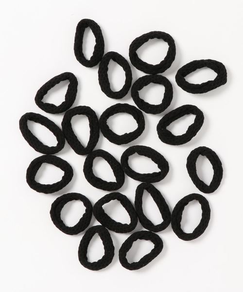 florist（フローリスト）の「【18本セット+2本おまけ】髪に跡がつかない優しいヘアゴムセット（ヘアゴム・レディース・ブラック系その他2/その他2/ブラック系その他3/その他5/その他4/ブラック系その他5/ブラック系その他4/その他3・FREE）」の9枚目の写真