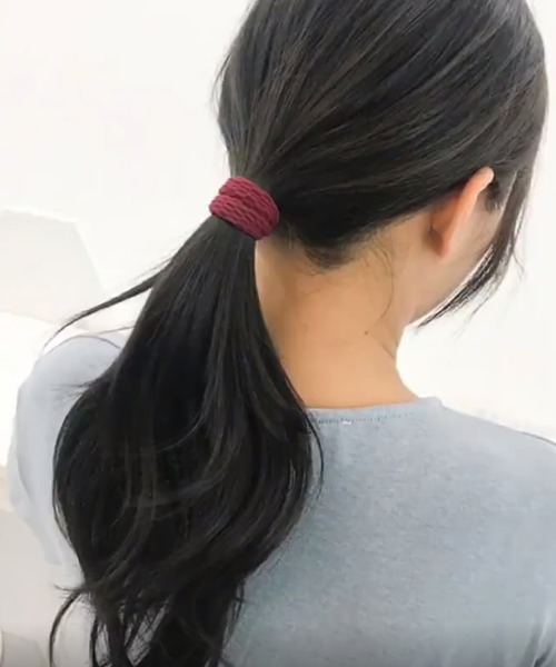 florist（フローリスト）の「【18本セット+2本おまけ】髪に跡がつかない優しいヘアゴムセット（ヘアゴム・レディース・ブラック系その他2/その他2/ブラック系その他3/その他5/その他4/ブラック系その他5/ブラック系その他4/その他3・FREE）」の11枚目の写真