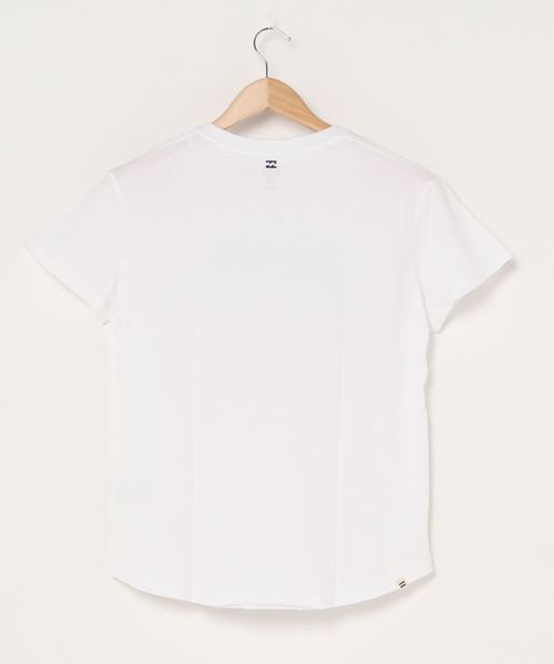 BILLABONG(ビラボン)の「BILLABONG レディース Tシャツ/ビラボン 半袖 メキシカンボーダー ハワインプリント 星条旗(Tシャツ/カットソー・レディース・ホワイト/ゴールド/ピンク・MEDIUM/LARGE)」の6枚目の写真
