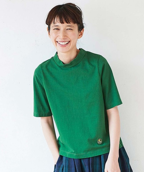 Sunny clouds（サニークラウズ）の「サニークラウズ　果物色のＴシャツ（Tシャツ/カットソー・レディース・イエロー/ネイビー/グリーン・X-LARGE/LARGE/XX-LARGE/MEDIUM）」の2枚目の写真