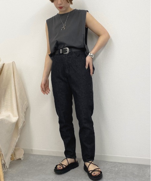 apres jour mignon(アプレジュールミニョン)の「BIGタンクキャミセット【ZOZOTOWN限定アイテム】(Tシャツ/カットソー・レディース・オフホワイト/ミント/ブラック・フリー)」の15枚目の写真