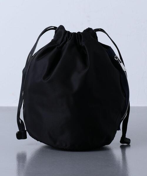 UNITED ARROWS（ユナイテッドアローズ）の「＜UNITED ARROWS＞ DAVIS NYLON PURSE◆（ハンドバッグ・メンズ・ブラック/オリーブ/ダークグレー/ネイビー・FREE）」の2枚目の写真