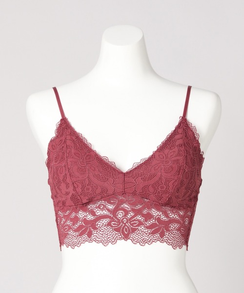 bijorie（ビジュリィ）の「【bijorie】エンシャーラ／ブラレット（ノンワイヤー）（ブラジャー・レディース・ブラック/レッド/イエロー/グリーン・M/L）」の6枚目の写真