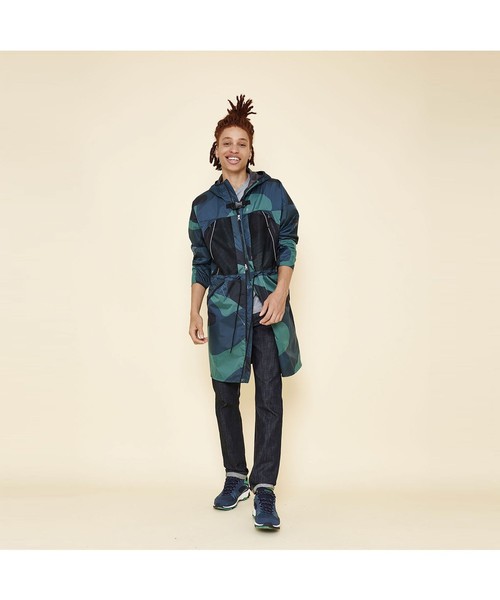 AIGLE(エーグル)の「透湿防水 ベラータ プリント ジャケット(マウンテンパーカー・メンズ・ダークブルー・M/L)」の6枚目の写真