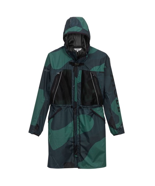 AIGLE(エーグル)の「透湿防水 ベラータ プリント ジャケット(マウンテンパーカー・メンズ・ダークブルー・M/L)」の7枚目の写真