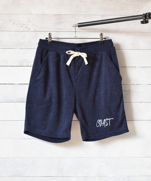 B.I.D.(ビーアイディー)の「《Bl》スタンダードシルエットパイルショートパンツ(その他パンツ・レディース・ネイビー/ブラック・LARGE/MEDIUM)」の1枚目の写真