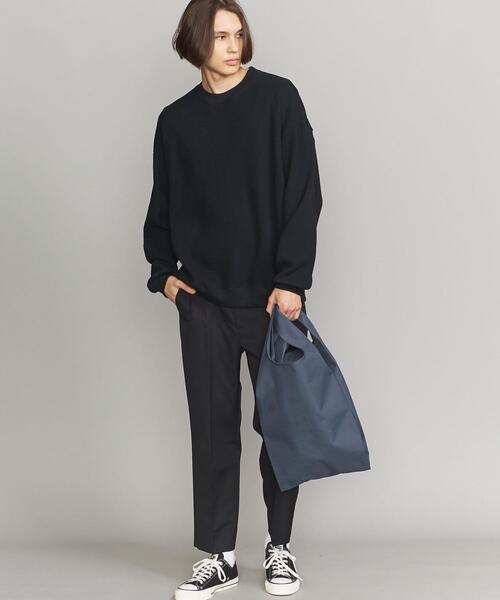 BEAUTY&YOUTH UNITED ARROWS(ビューティーアンドユースユナイテッドアローズ)の「BY E-DYE マルシェバッグ(トートバッグ・メンズ・ブラック/グレー・FREE)」の16枚目の写真