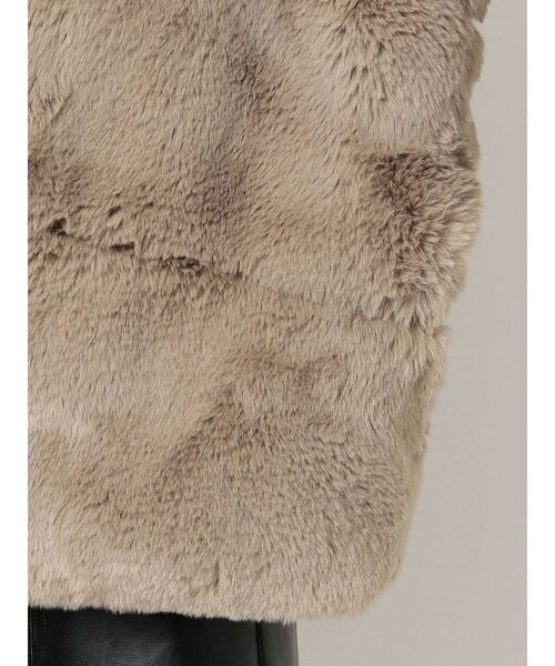 GYDA（ジェイダ）の「switch overエコファーCO（ムートンコート・レディース・ベージュ/カーキ・FREE）」の21枚目の写真