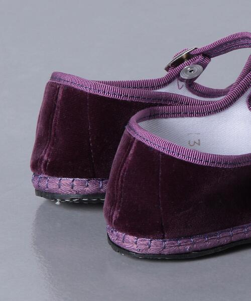 drogheria Crivellini（ドロゲリアクリベリーニ）の「＜Drogheria Crivellini（ドロゲリア クリベリーニ）＞MARY JANE ストラップシューズ（その他シューズ・レディース・パープル/ブラック・40/38/39/37/36）」の7枚目の写真