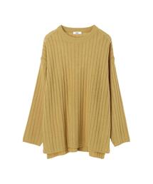koe | 【2020AW】クルーネックワイドリブニット〇＊(ニット/セーター)