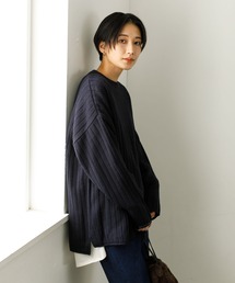 koe | 【2020AW】クルーネックワイドリブニット〇＊(ニット/セーター)