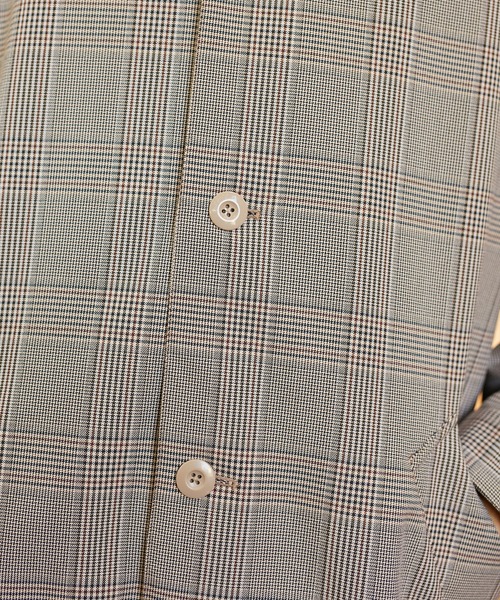 WEGO（ウィゴー）の「WEGO/ステンカラーオーバーコート（ステンカラーコート・メンズ・ブラック/ベージュ系その他/ベージュ系その他2・MEDIUM/LARGE）」の4枚目の写真