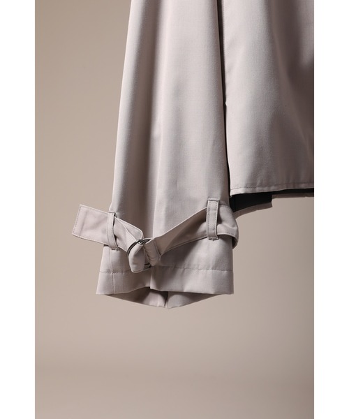 CREARE -LINO-（クレアーレリノ）の「オーバーサイズ　TRショートテーラージャケット<セットアップ可>（テーラードジャケット・メンズ・ブラック/ブラウン/グレイッシュベージュ・M/L）」の8枚目の写真