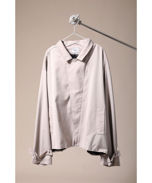 CREARE -LINO-（クレアーレリノ）の「オーバーサイズ　TRショートテーラージャケット<セットアップ可>（テーラードジャケット・メンズ・ブラック/ブラウン/グレイッシュベージュ・M/L）」の13枚目の写真