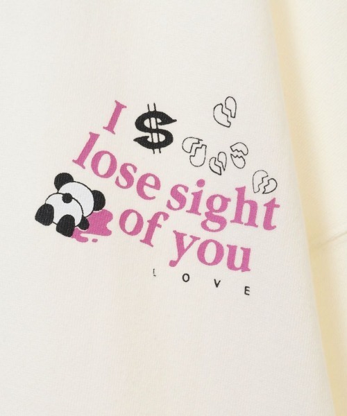 Candy Stripper（キャンディストリッパー）の「I LOOSE…SWEAT OP（ワンピース・レディース・オフホワイト/ピンク/オレンジ/ブラック・2）」の12枚目の写真