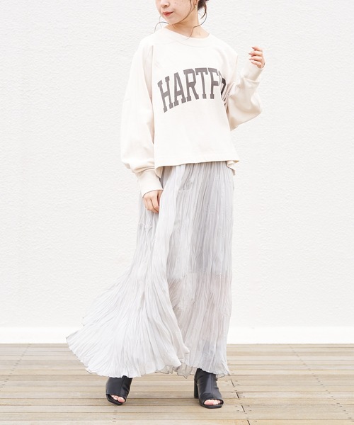 Chico（チコ）の「ワッシャークリンクルアシメスカート（スカート・レディース・ライトベージュ/ミント/ブラック・FREE）」の22枚目の写真