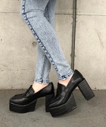 ENVYM | スクエアヒールローファー(ローファー)