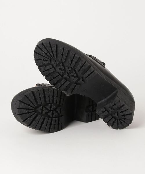 AAA+（サンエープラス）の「AAA / ビットモチーフ厚底ローファー(3584)　厚底軽量タンクソール（ローファー・レディース・ブラック/ブラック系その他/ダークブラウン/ブラック系その他2/アイボリー/グレイッシュベージュ/ブラック×ホワイト・35/40/39/36/37/38/41/42）」の9枚目の写真