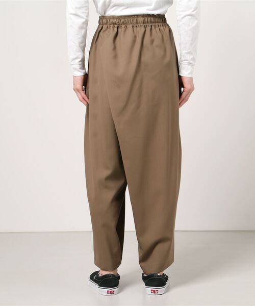 my beautiful landlet（マイビューティフルランドレット）の「【my beautiful landlet】 tech wool back warp easy pants（その他パンツ・メンズ・ブラック/ベージュ/グレー・1/0）」の6枚目の写真