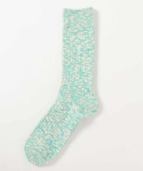 ANONYMOUSISM（アノニマスイズム）の「【ANONYMOUSISM】ライトスラブ クルー丈ソックス/アノニマスイズム（ソックス/靴下・メンズ・ラベンダー/グリーン系3/オレンジ系/カーキ/グレー/ブルー/ネイビー/アイボリー/グリーン系2/ブラウン/レンガ/グリーン系/オレンジ/パープル系その他/グリーン/マスタード/B/コーラル/グリーン系4/レッド/パープル/ベージュ/ブラック/バイオレット/カーキ系/オレンジ系その他/モスグリーン/ダークネイビー・25cm～27cm/23cm～25cm）」の12枚目の写真