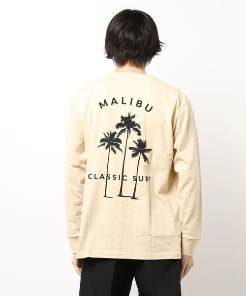 NO WAY(ノーウェイ)の「/Bl/天竺ポケット付き長袖Tシャツ バックプリント(Tシャツ/カットソー・メンズ・ホワイト/ベージュ/オレンジ/グリーン/グレー系/ブラック・LARGE/MEDIUM)」の10枚目の写真