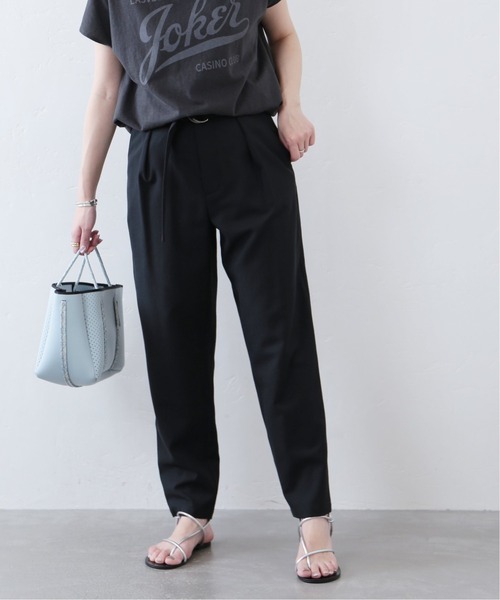 JOURNAL STANDARD（ジャーナルスタンダード）の「PCLツイルパンツ（その他パンツ・レディース・ベージュ/ブラック・36/40/38）」の2枚目の写真