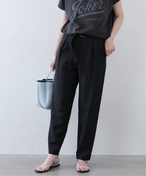 JOURNAL STANDARD（ジャーナルスタンダード）の「PCLツイルパンツ（その他パンツ・レディース・ベージュ/ブラック・36/40/38）」の3枚目の写真